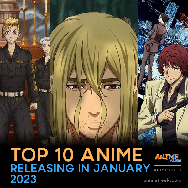 Top 10 Anime Releasing In January 2023