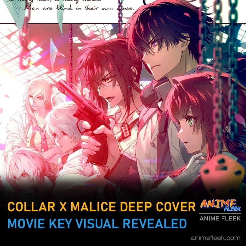 Collar X Malice Deep Cover Movie Key Visual Revealed