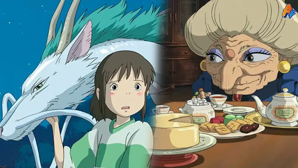 Anime movies like spirited away